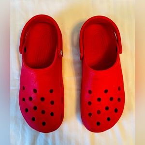 Red Crocs Men’s XXL size 12-13